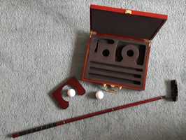 Caixa e kit prática de golfe - Artigo VINTAGE.
