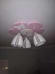 Lampa sufitowa dla dziewczynki