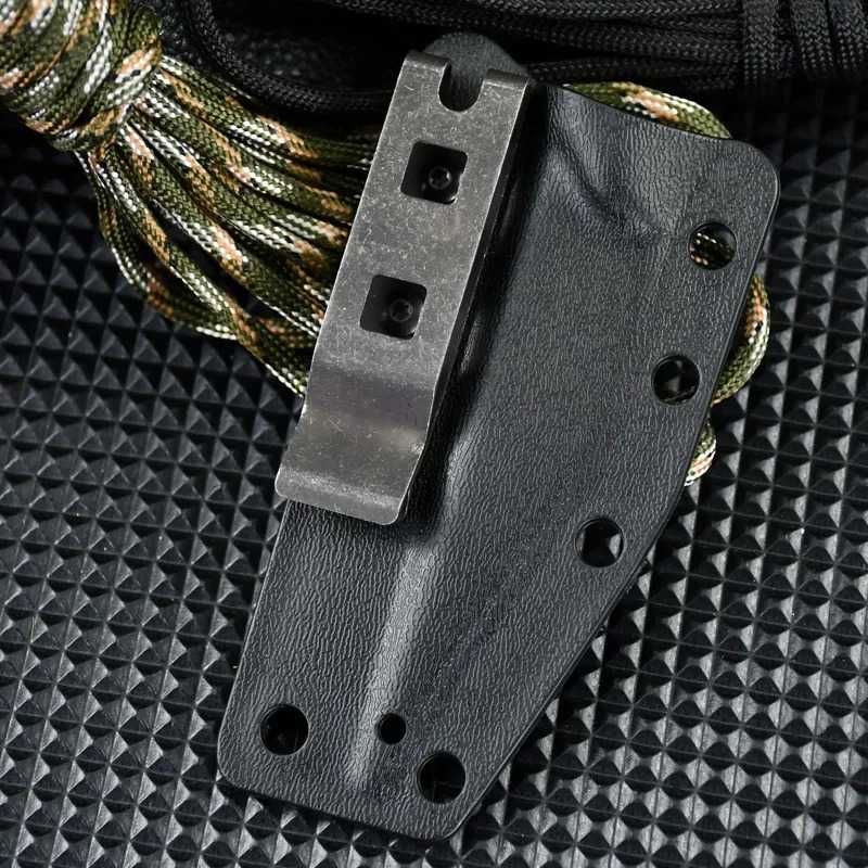 Nóż Taktyczny FULL TANG Etui Kabura BUSHCRAFT Pazur EDC rzutka ND14