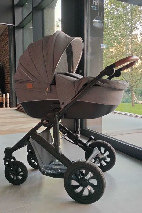 wózek dziecięcy - gondola plus spacerówka 2w1 Kinderkraft