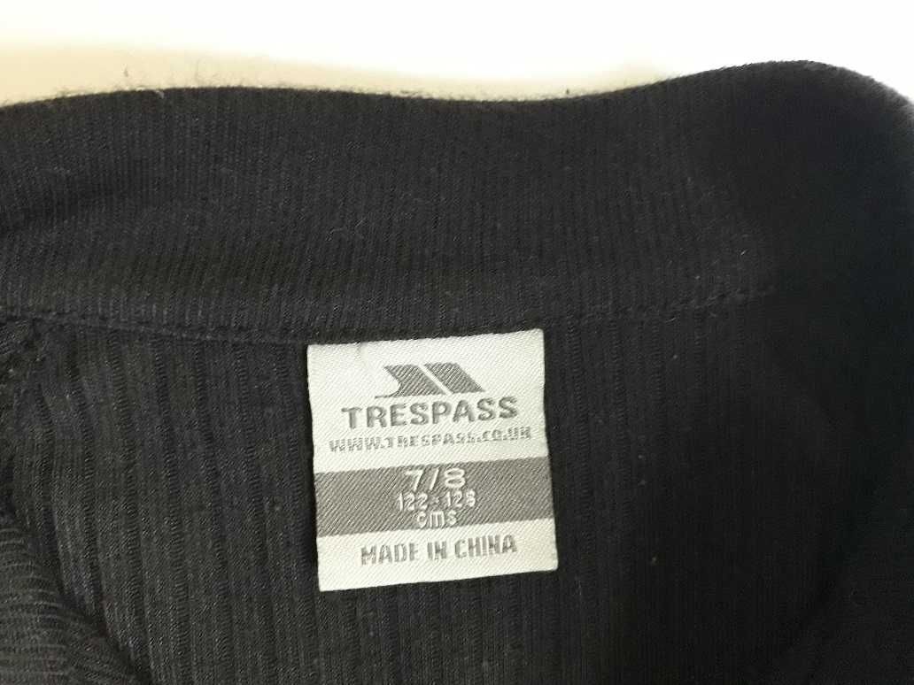 Trespass bluza treningowa, czarna, r 122 - 128