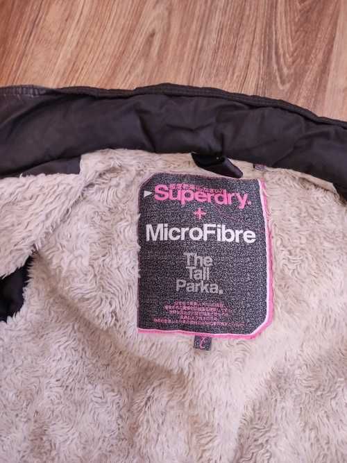 Куртка парка зимняя женская Superdry+MicroFibre Япония.