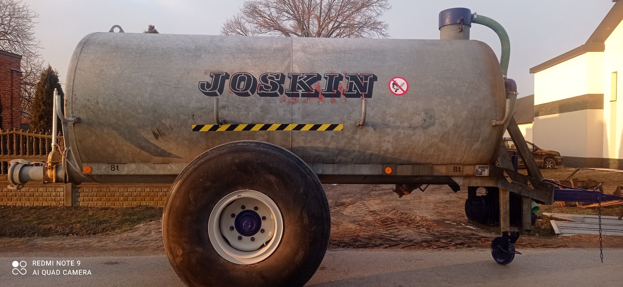 Beczkowóz asenizacyjny Beczka 7000l transport gratis