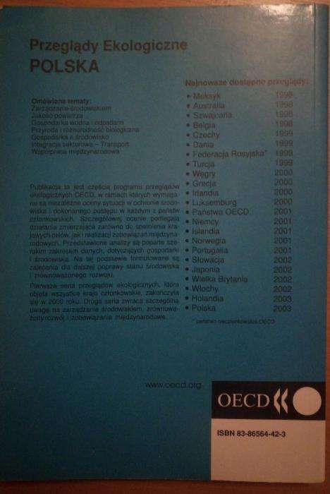 "przeglądy ekologiczne OECD POLSKA". Stan bdb.