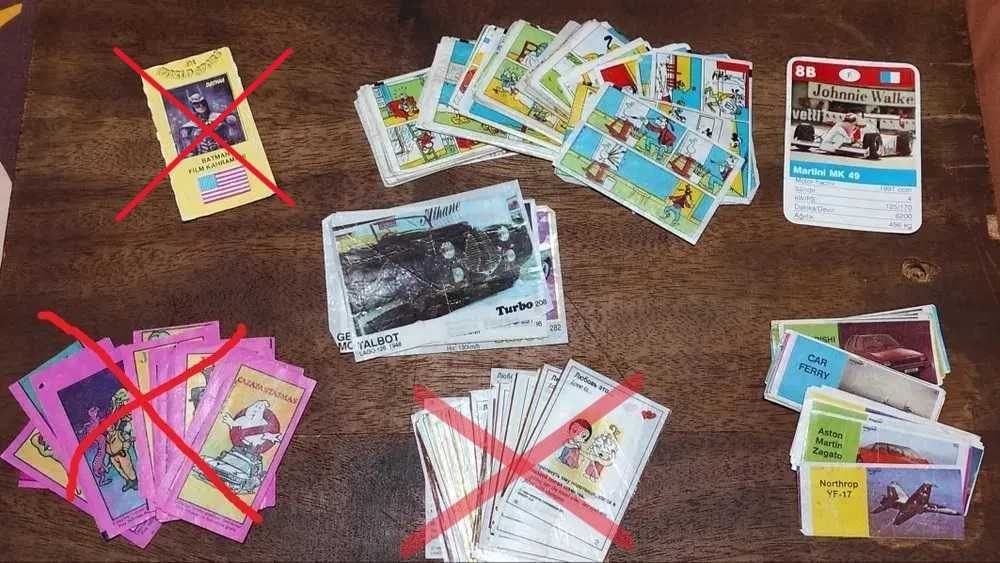 Продам вкладыши от жвачек Donald, miniTurbo, Водяные тату и др.