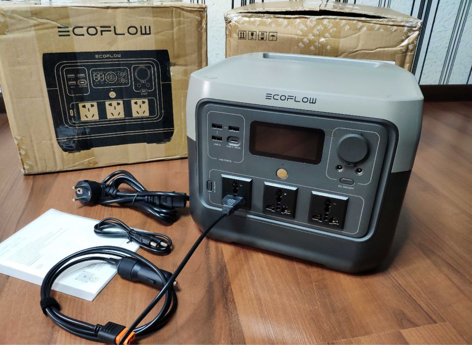 Зарядна станція Еко фло EcoFlow river 2 pro EU розетки
