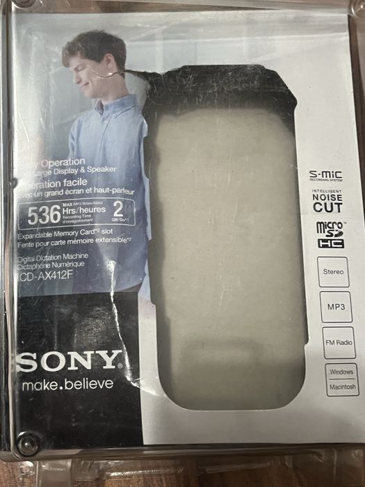 Диктофон sony 2 gb