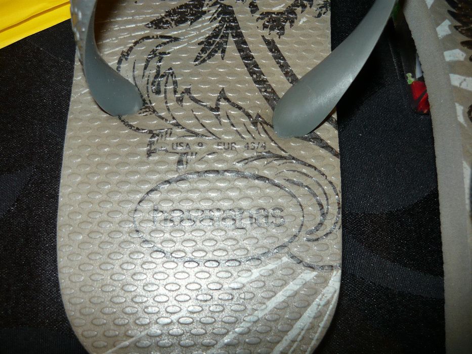 Chinelos "havaianas" - Cinza - Como novos