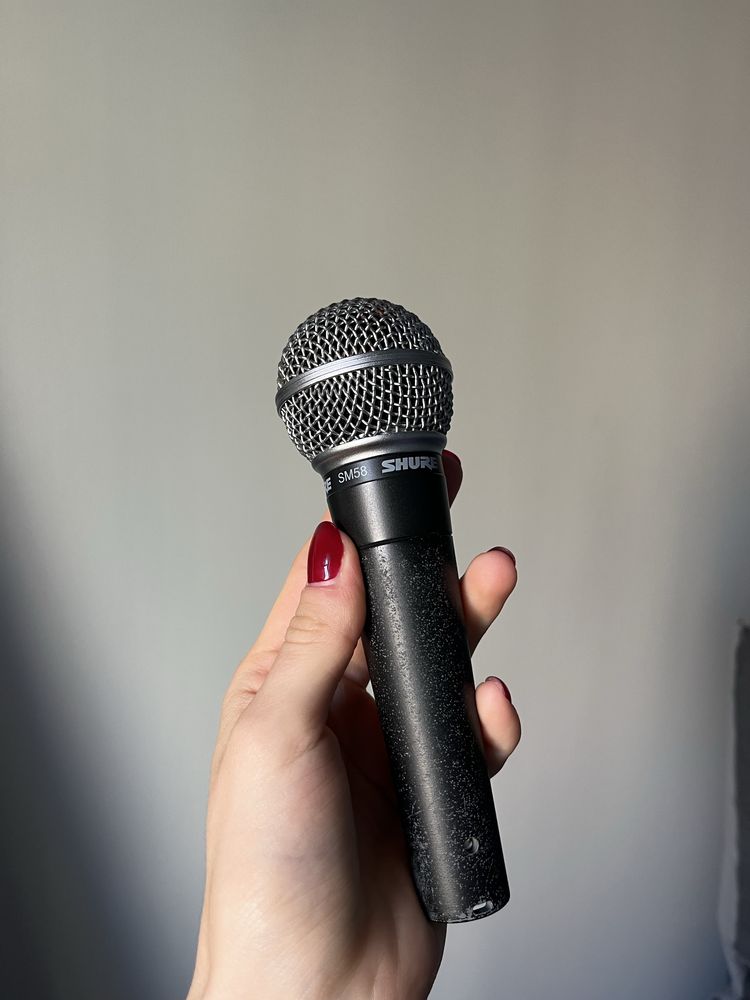 Mikrofon Shure SM58 z kablem - mikrofon dynamiczny, sprawny