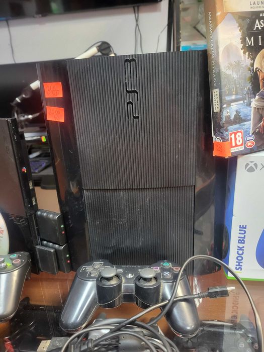 Konsola PS3 S. Slim 500 GB Pad Org 100% Sprawna Wymiana SklepRetroWWA