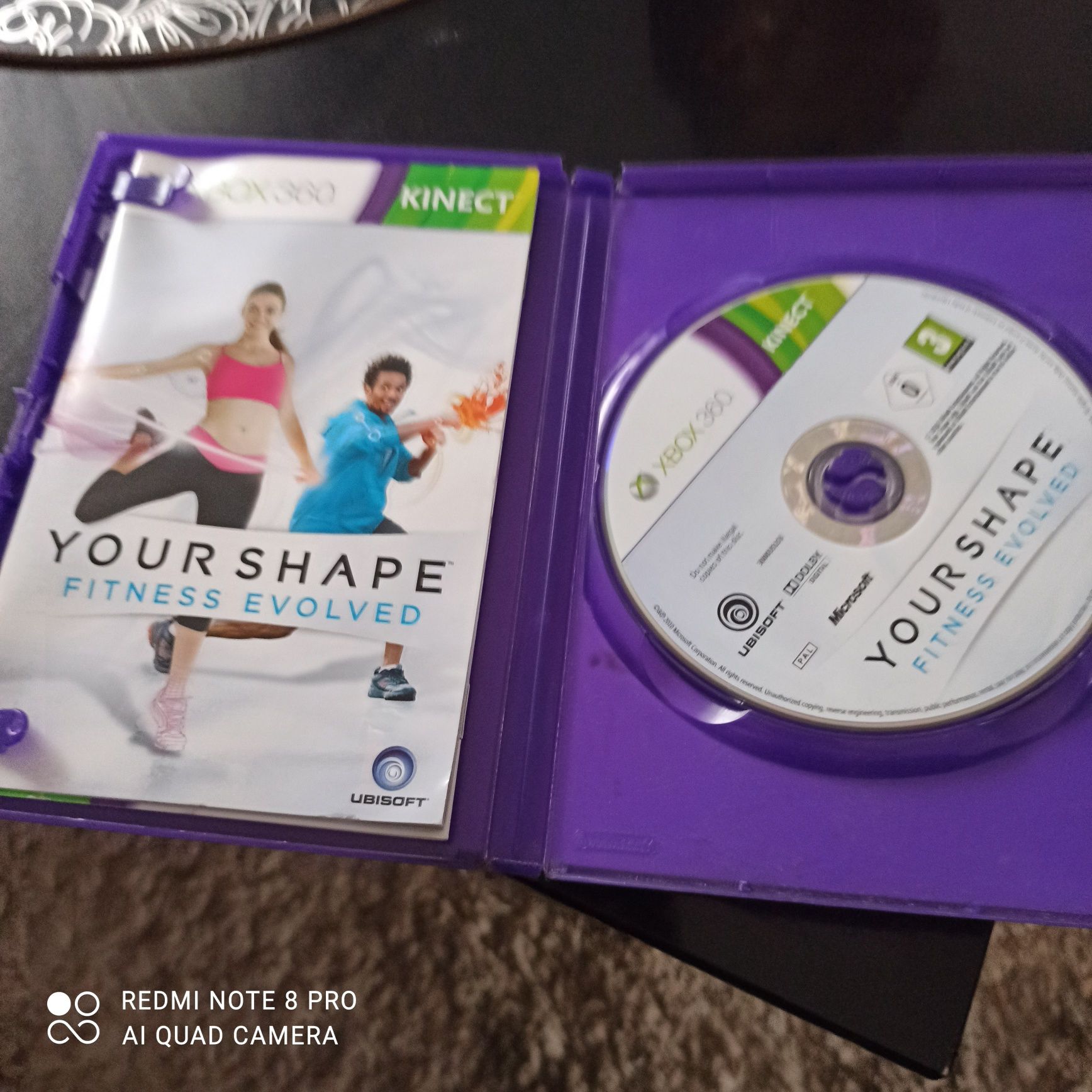 Your Shape Fitness Evolved Xbox 360 / kinect *** 1 zł wysyłka ***