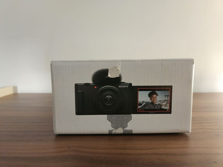 Câmara Sony ZV-1F - Nova c/garantia