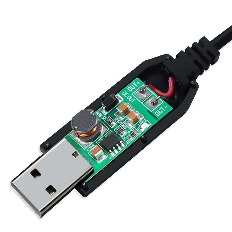 Usb dc кабель для роутера с преобразователем 12v и 9v- 1 A