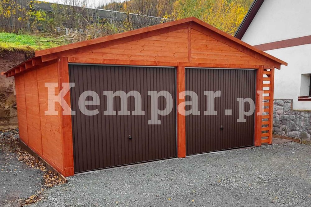 Garaż drewniany Wiata garażowa Wiata drewniana ISLANDIA