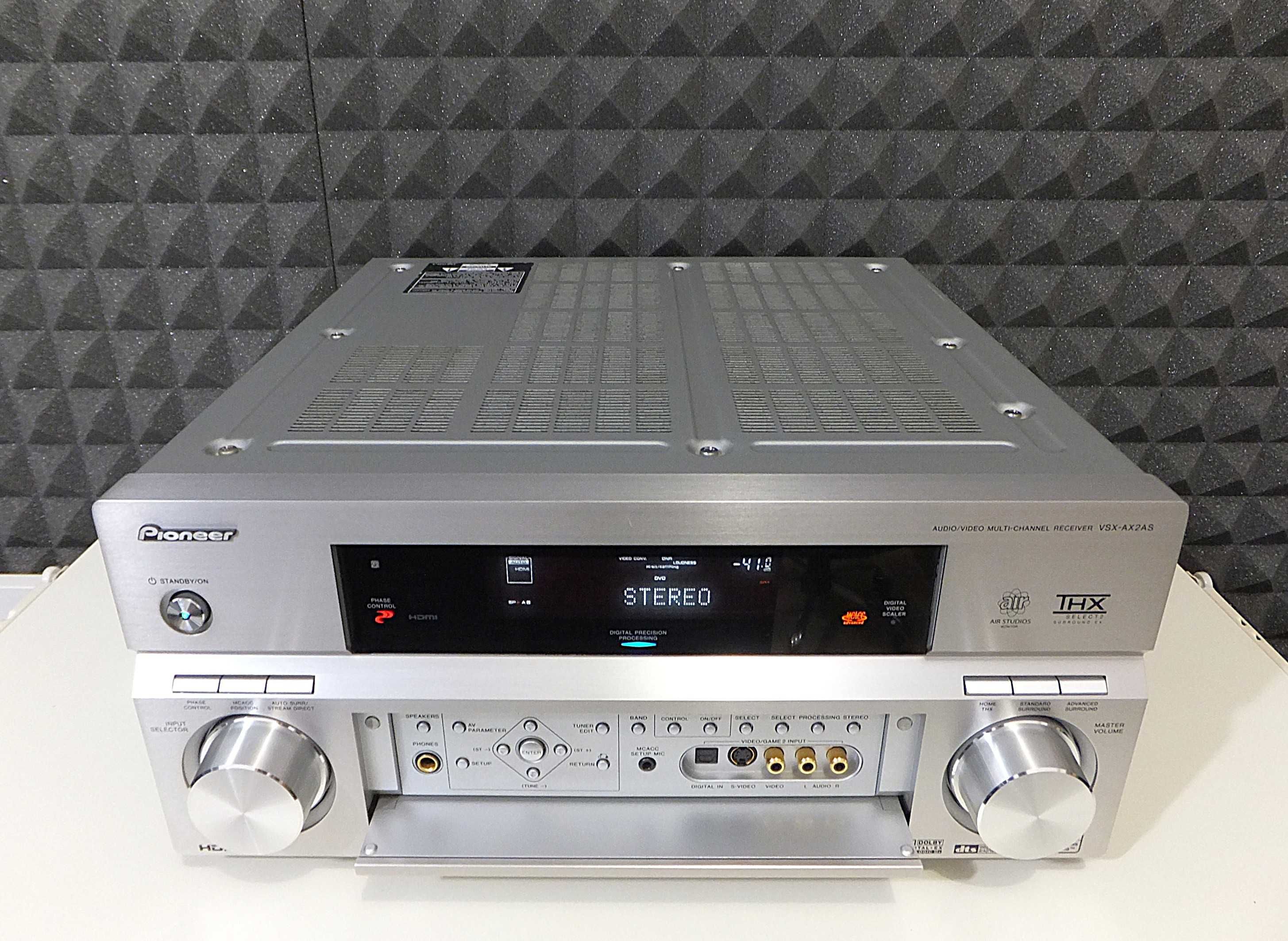 Amplituner kina domowego PIONEER VSX-AX2AS / THX / wysoki model !