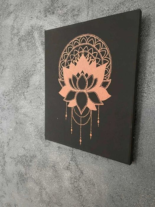 Mandala Lotosu obraz na płótnie