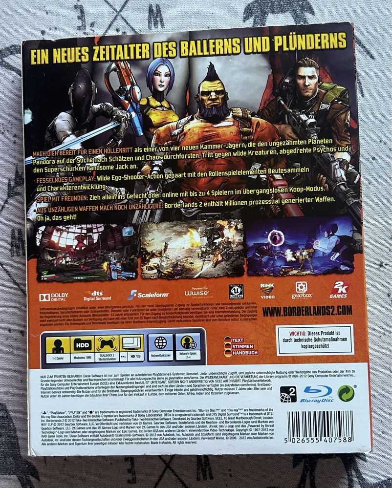 Gra na PS3 Borderlands2