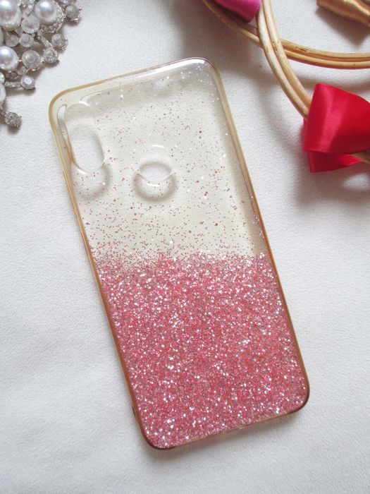 Блестящий силиконовый чехол Xiaomi Redmi Note 7