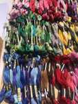 Linhas de bordar e costura várias cores