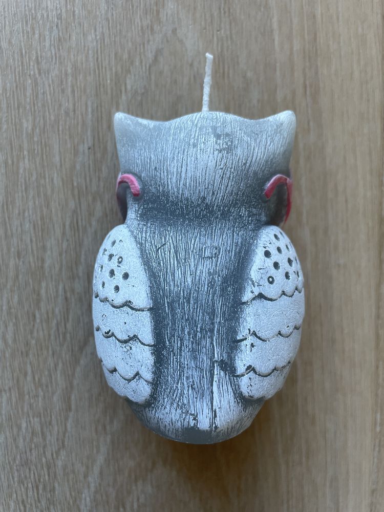 Świeca dekoracyjna Sowa 10cm Bartek Candles