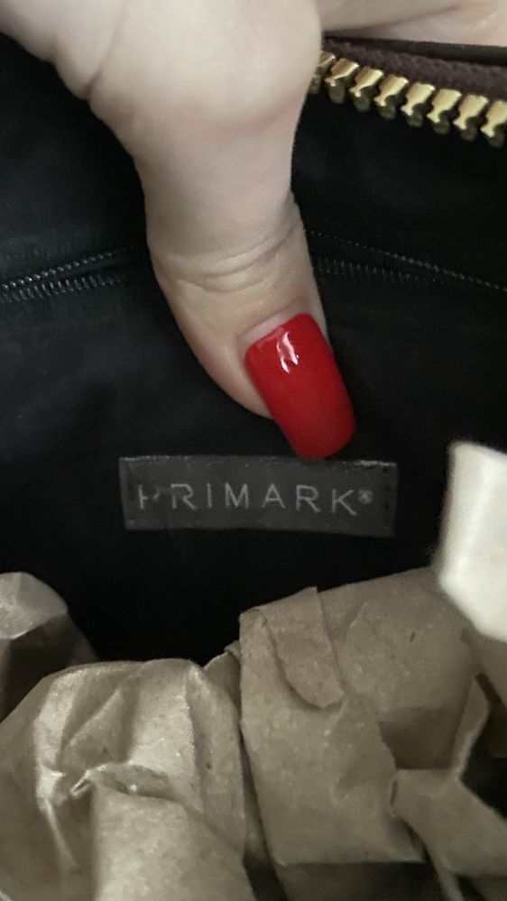 Коричневая сумочка от primark