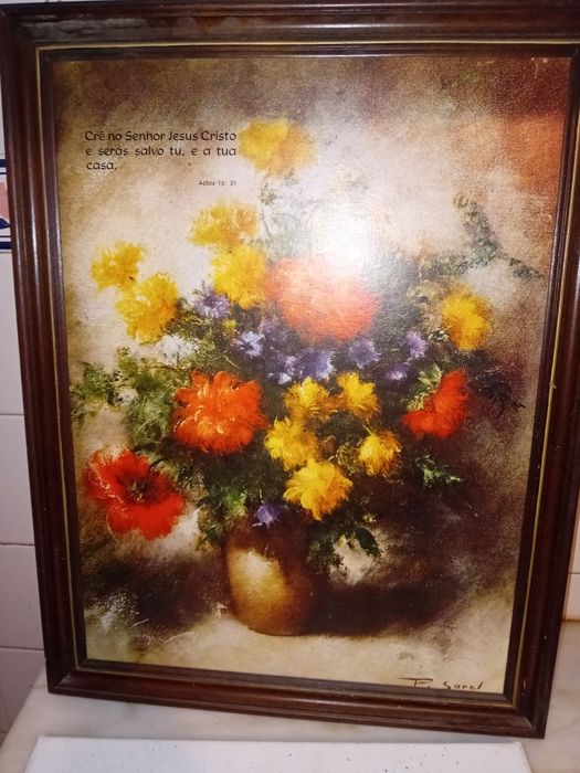 Conjunto de 4 Quadros Decorativos
