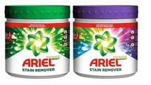 Zestaw 2X ARIEL Diamond BRIGHT odplamiacz w proszku białe + kolor 500g