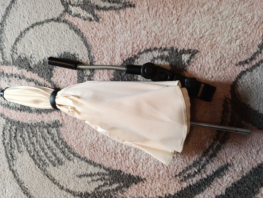 Parasol do wózka dziecięcego z mocowaniem