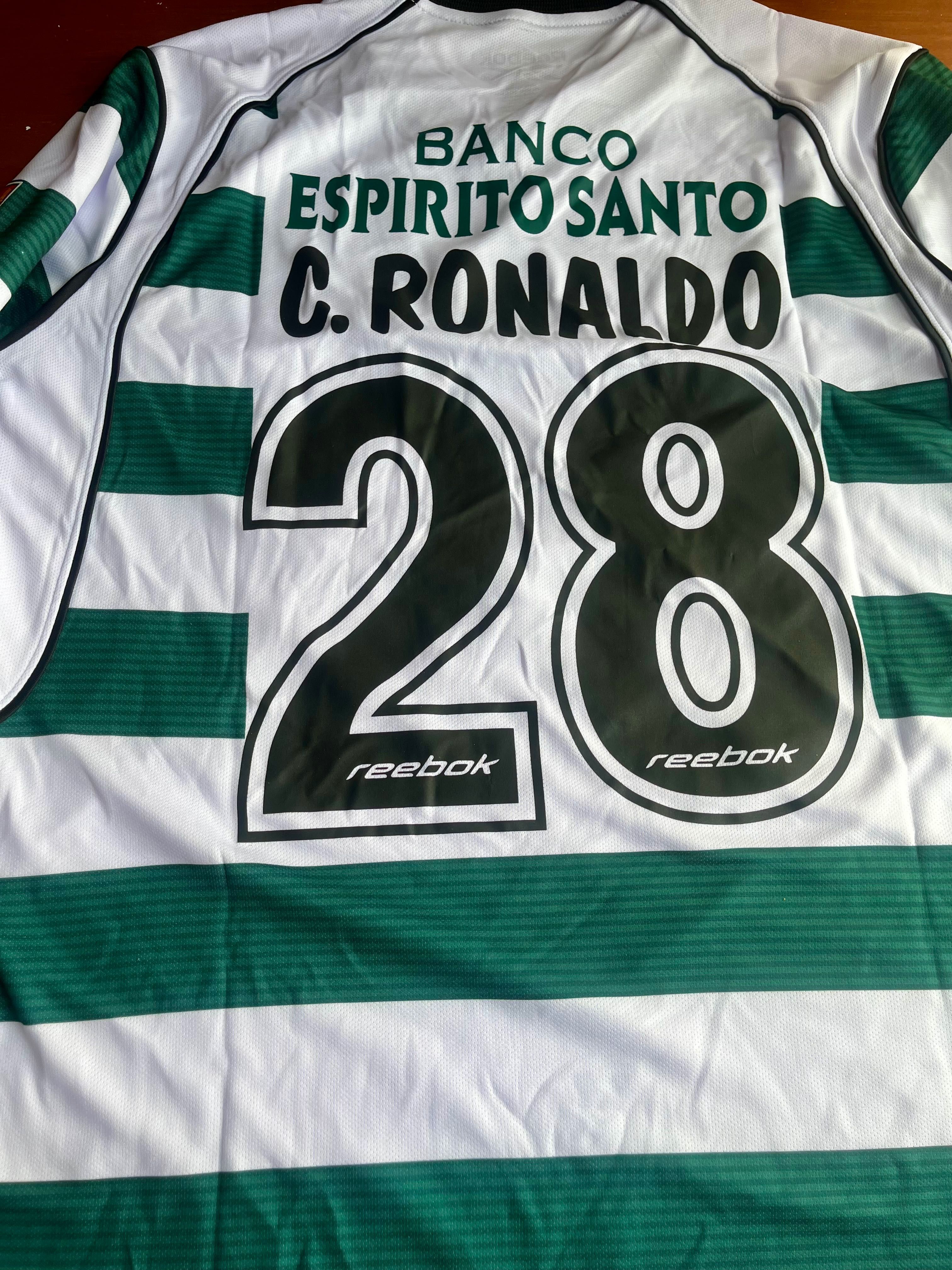 Camisola retro Sporting Ronaldo