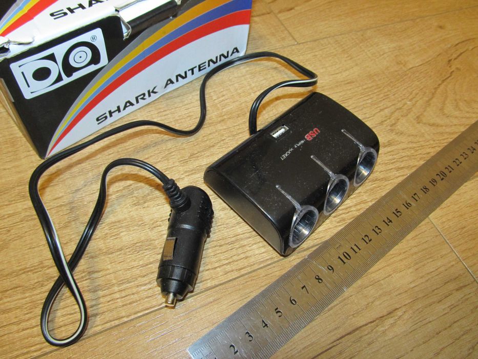 Трійник Адаптер для прикурювача для Автомобіля