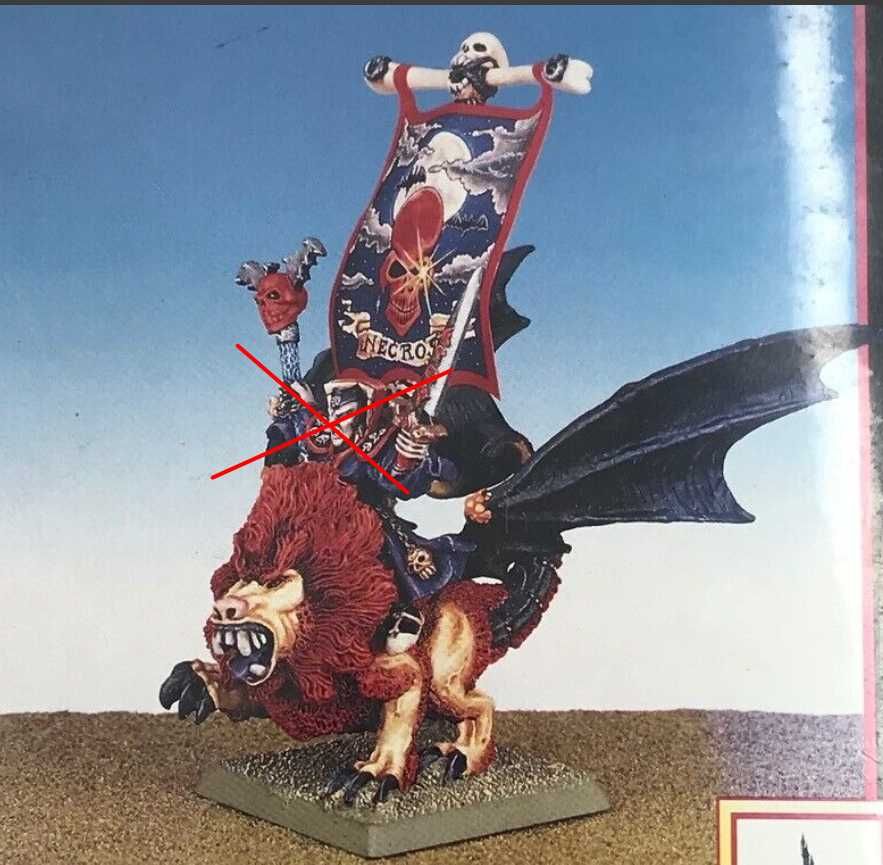 MANTICORE metal warhammer old world