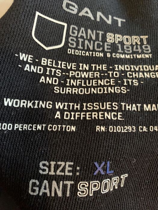 Casaco Gant, novo, com capuz, reversível