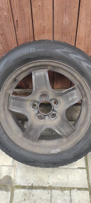 Felgi stalowe strukturalne 16 5x110 Opel + opony zimowe