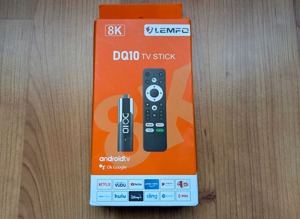 Смарт ТВ приставка Lemfo DQ10 ATV 4/32 Гб Smart TV Stick Android 13