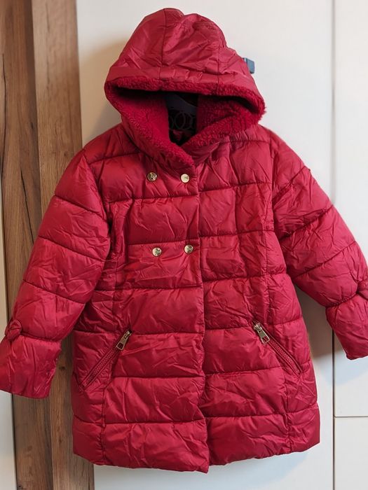 Куртка пальто зимове зимнее для дівчинки девочки 116-122
