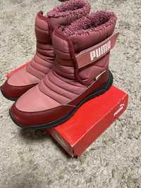 Дитячі чоботи Puma 380745.G колір рожевий