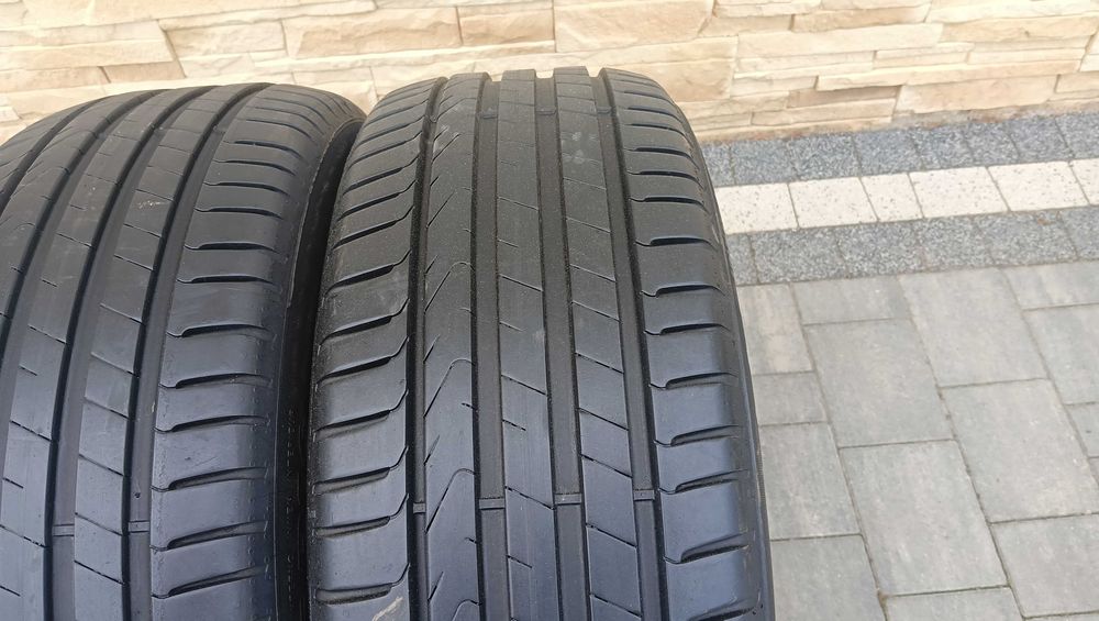 205/55r16   PIRELLI    ,  letnie jak NOWE  , DEMO   , +7mm  ,