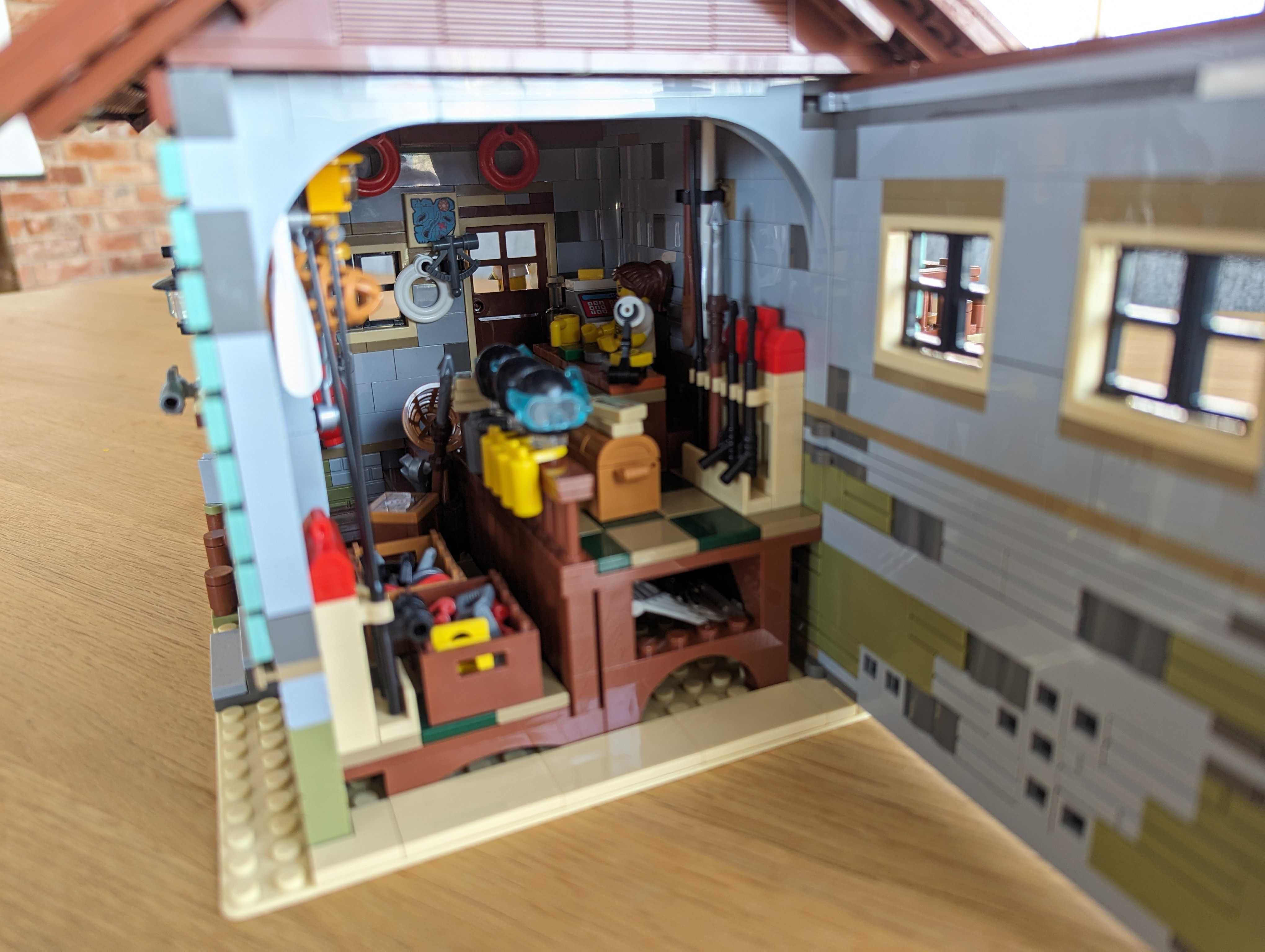Klocki Ideas 21310 - Stary Sklep Wędkarski - Kompatybilne z Lego