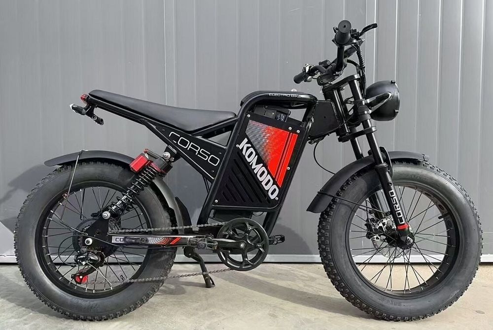 Електрофетбайк Corso «Komodo» 20" дюймів