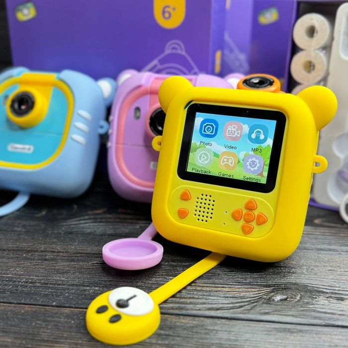 Дитячий фотоапарат миттєвого друку М4 з принтером миттєвого друку