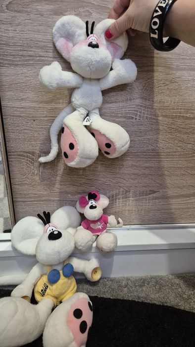 Diddle maskotki 3 sztuki