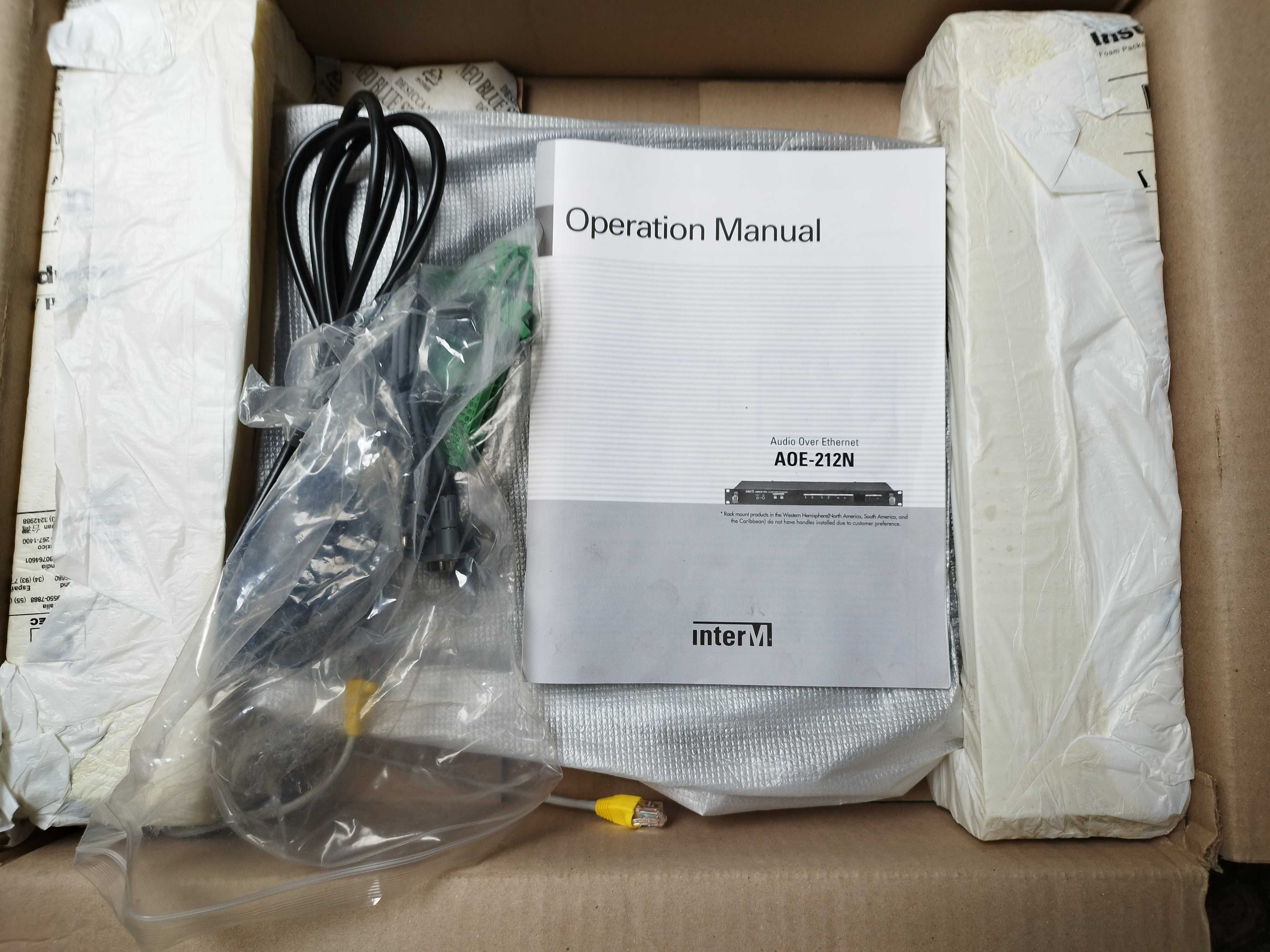 Audio Over Ethernet AOE-212N