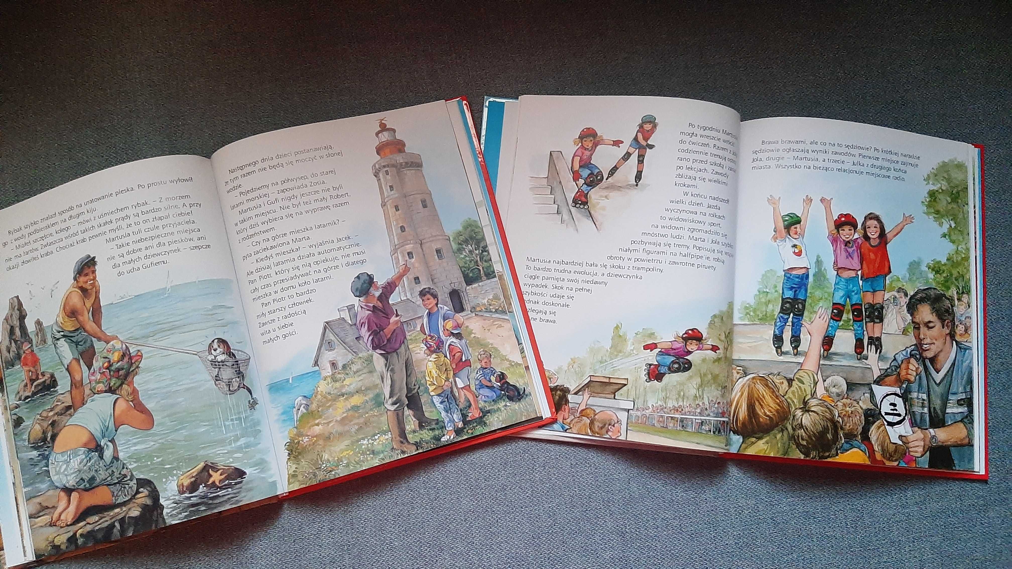 Martusia i Gufi 2 części nowe wydanie il. Pierre Couronne