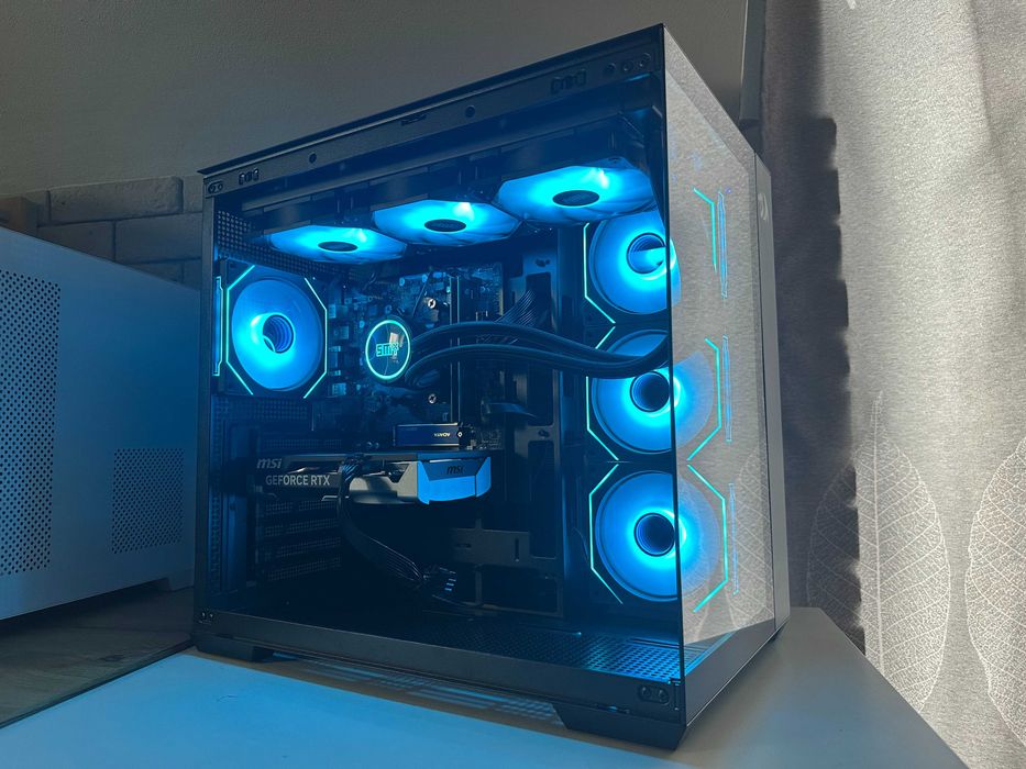 Komputer Gamingowy RTX 5060 FV23% AMD Ryzen 5 Akwarium AIO 360 do Gier