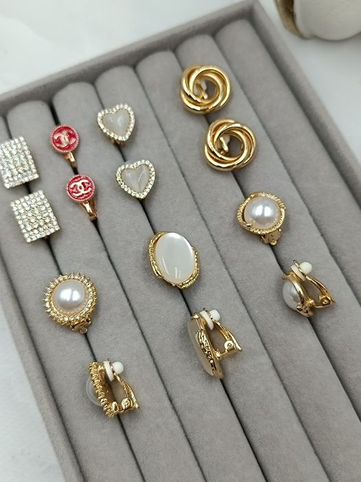 Кліпси Святкові, Весільні ,Сережки Кліпси прокол не потрібен