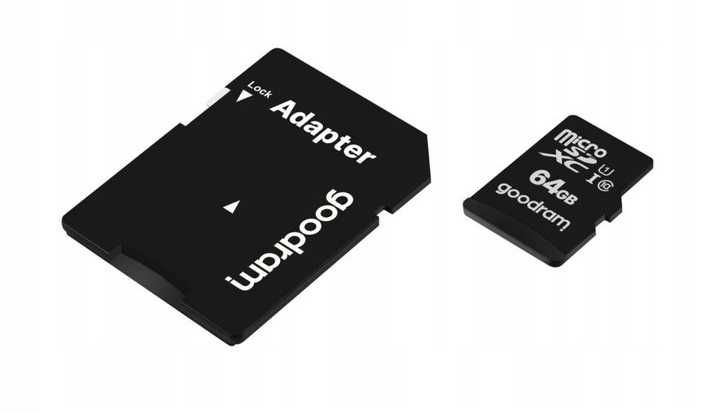 Karta pamięci micro SD Class 10 UHS Goodram 64GB * VideoPlay Wejherowo