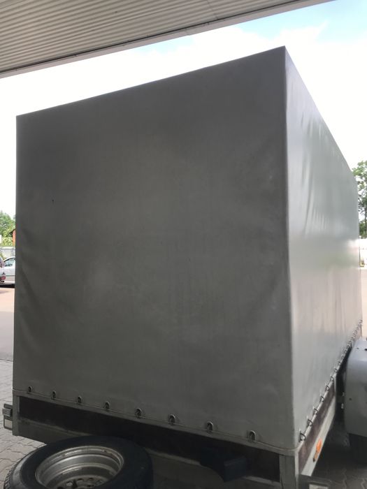 Причіп двох осний повна маса 2500кг розмір 3.8/1,76/1.90 тент новий