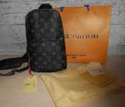 LOUIS VUITTON Plecak Worek damski męski Torebka torba, skóra 43-22
