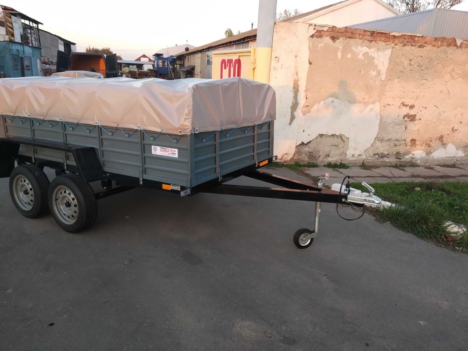 Легковий двоосьовий авто причіп Кремінь + (3200 * 1560) від виробника.