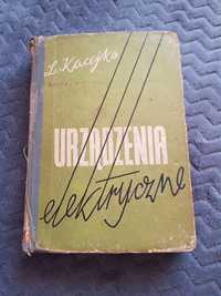 Książka Urządzenia elektryczne L. Kacejko 1920